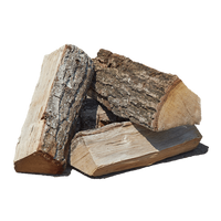 Hoogwaardig gedroogd en gekloofd eikenhout, per kuub strak gestapeld in blokken van 30-35 cm.